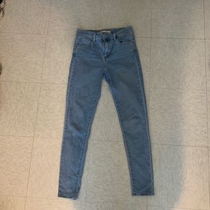 Levi’s Light Wash Skinny Jeans